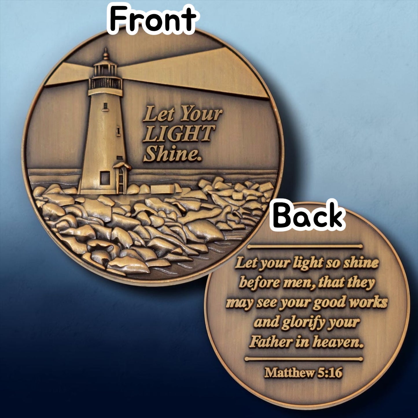 Let Your Light Shine Collectible Coin