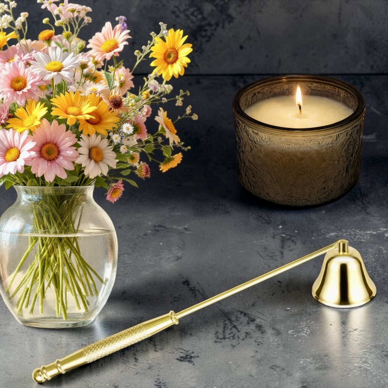 Classic Metal Candle Snuffer