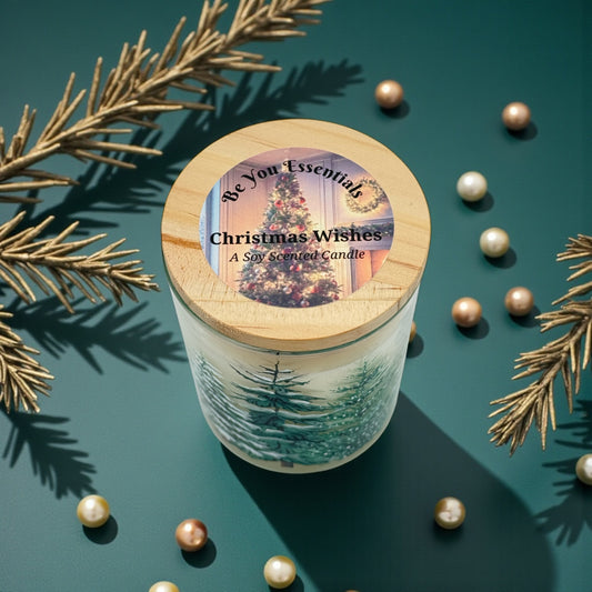 Christmas Wishes 7oz Soy Candle