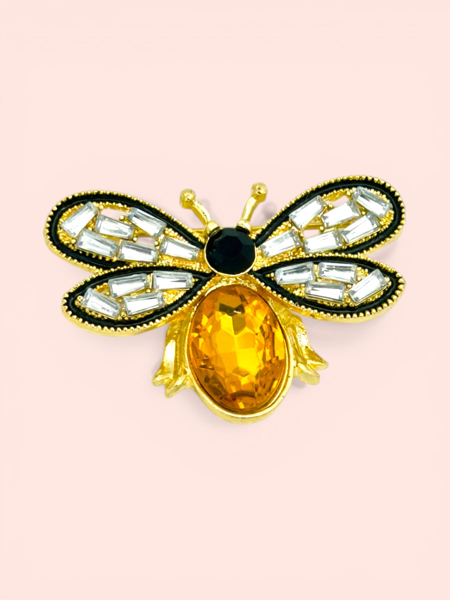 Honey Bee Brooches - Set Of 5