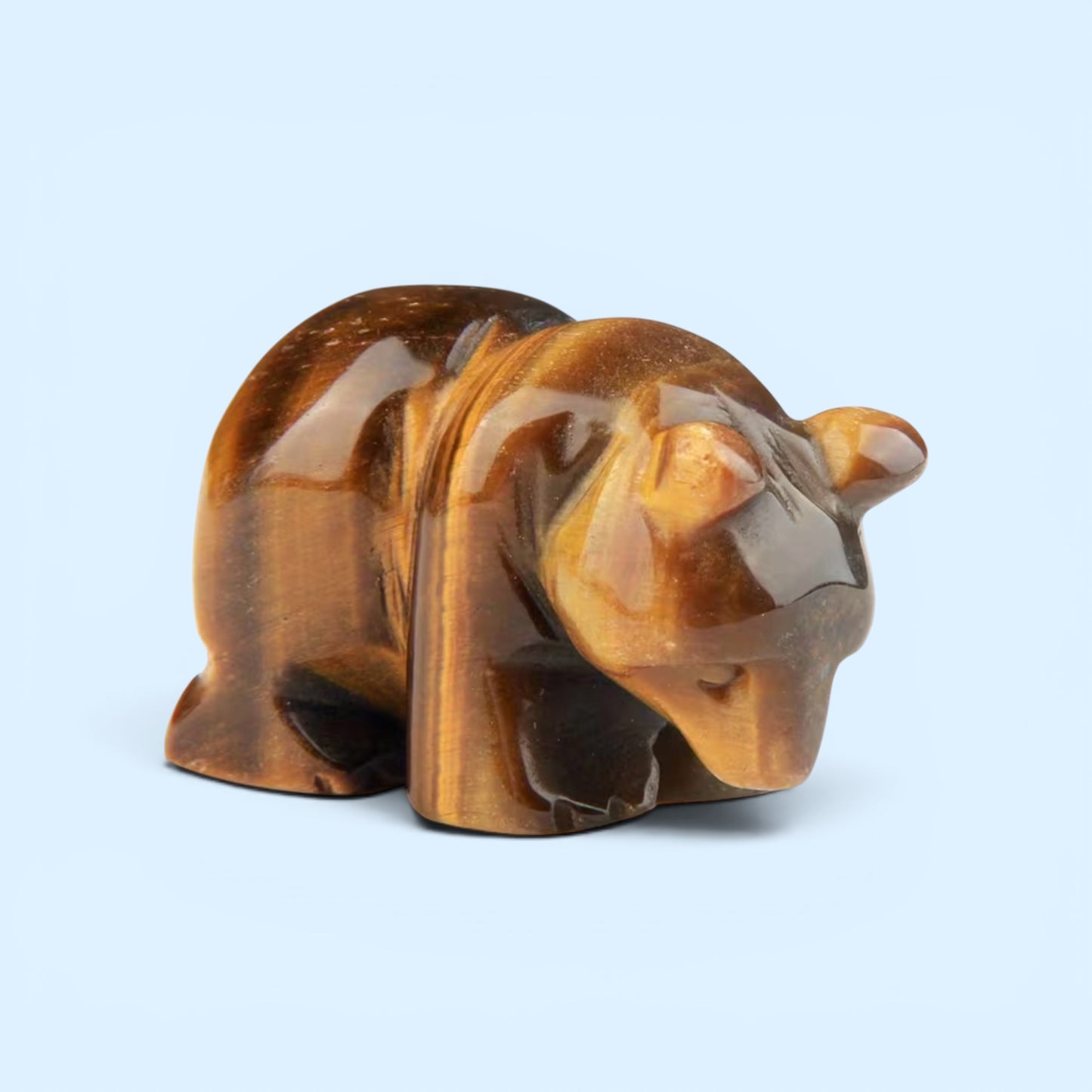 Crystal Bear Figurines
