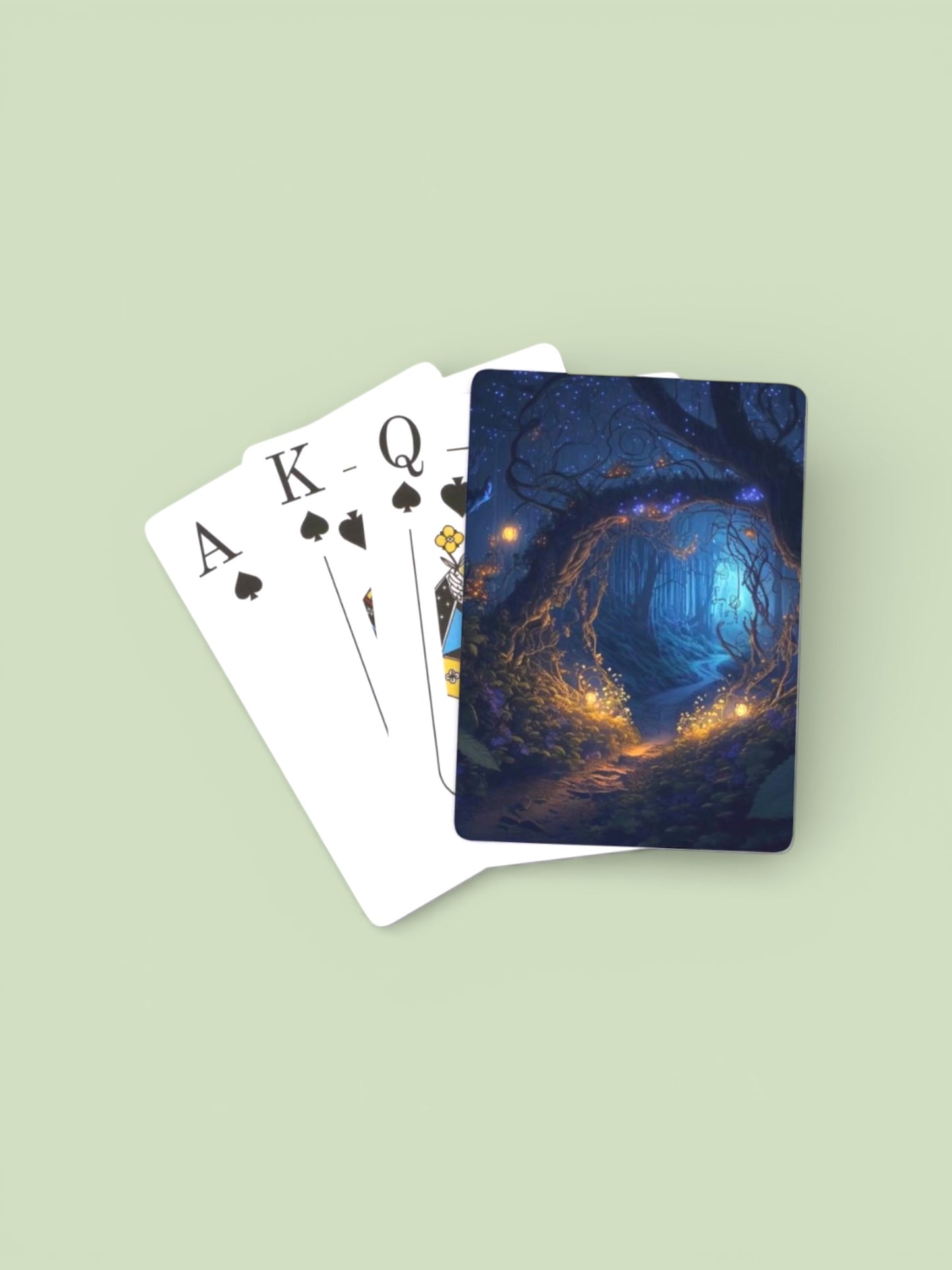 Magical Card Deck with Acrylic Case