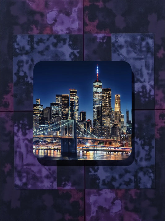 NYC Skyline Coaster Set