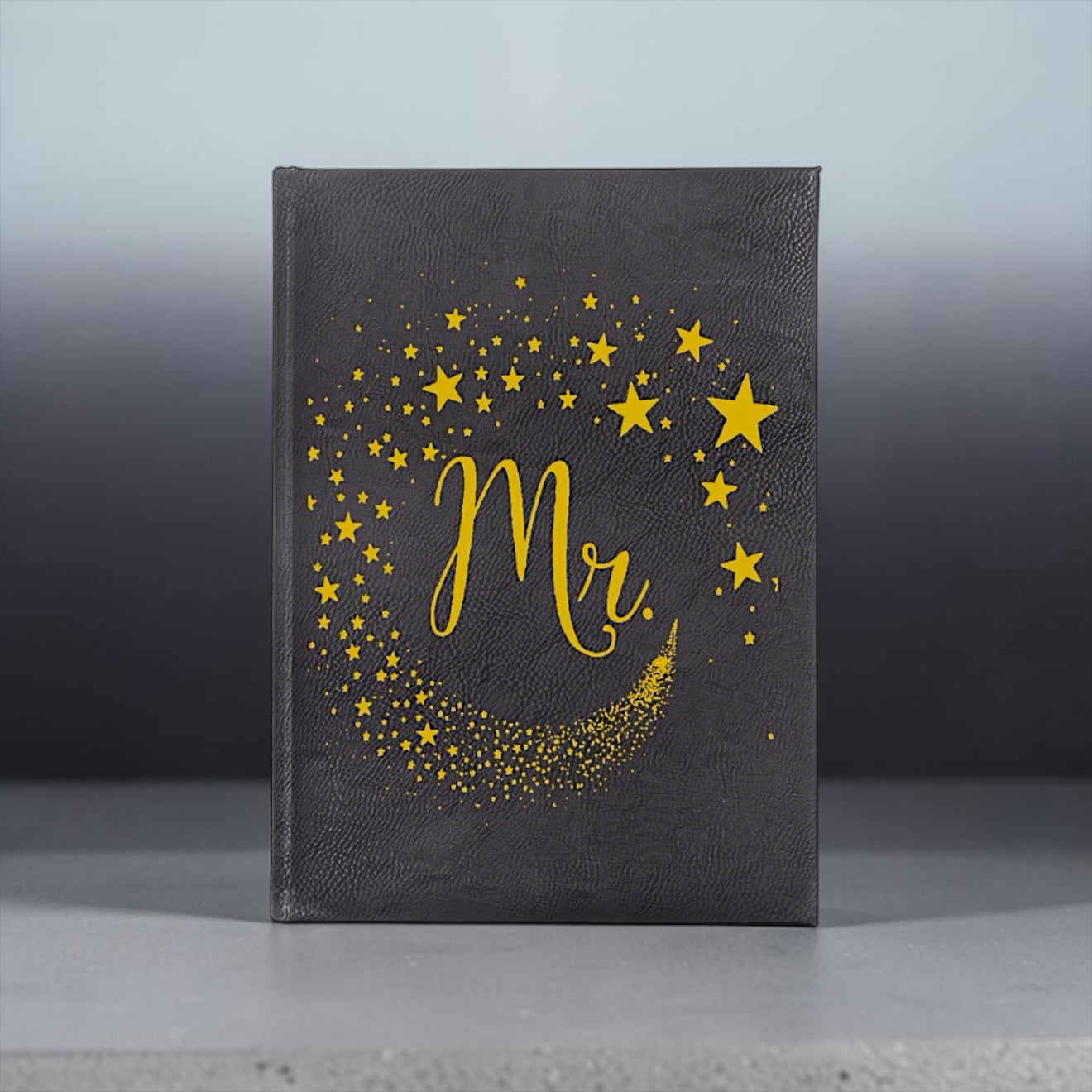 Faux Leather Lined Journal: Mr, Mrs Or Both