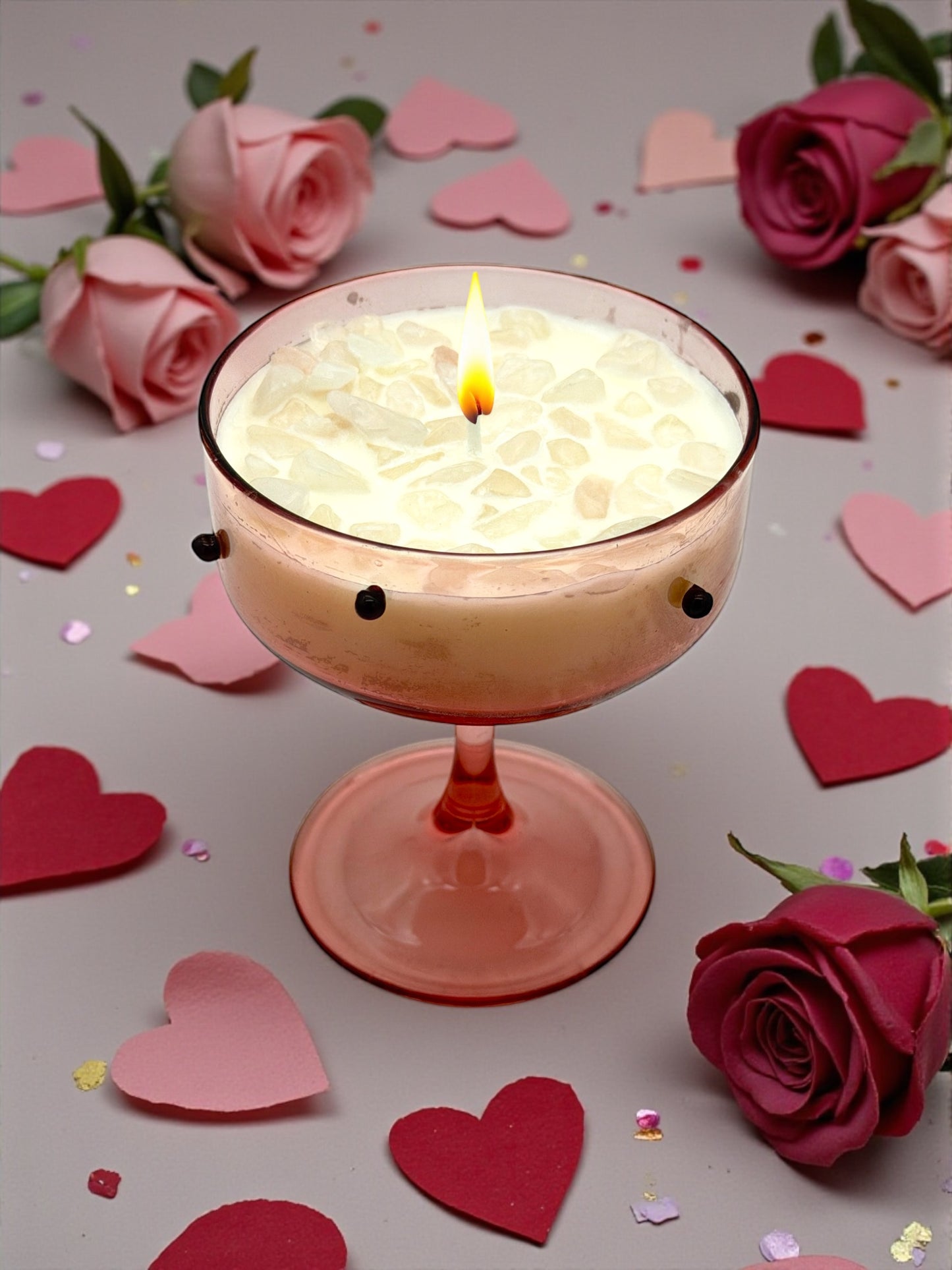 Sweetheart Crystal Candles