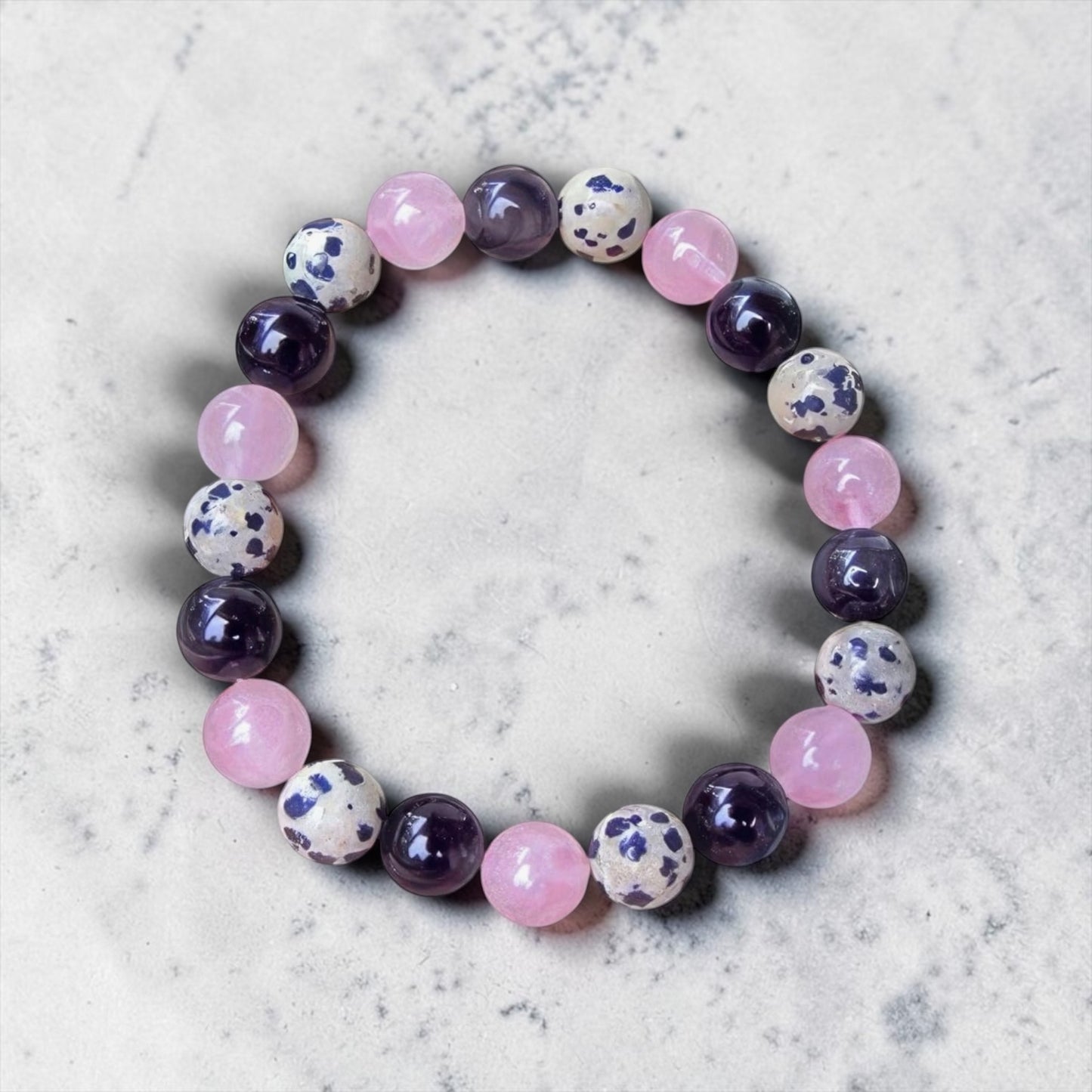 Reiki Crystal Healing Beaded Bracelet - Releasing The Past
