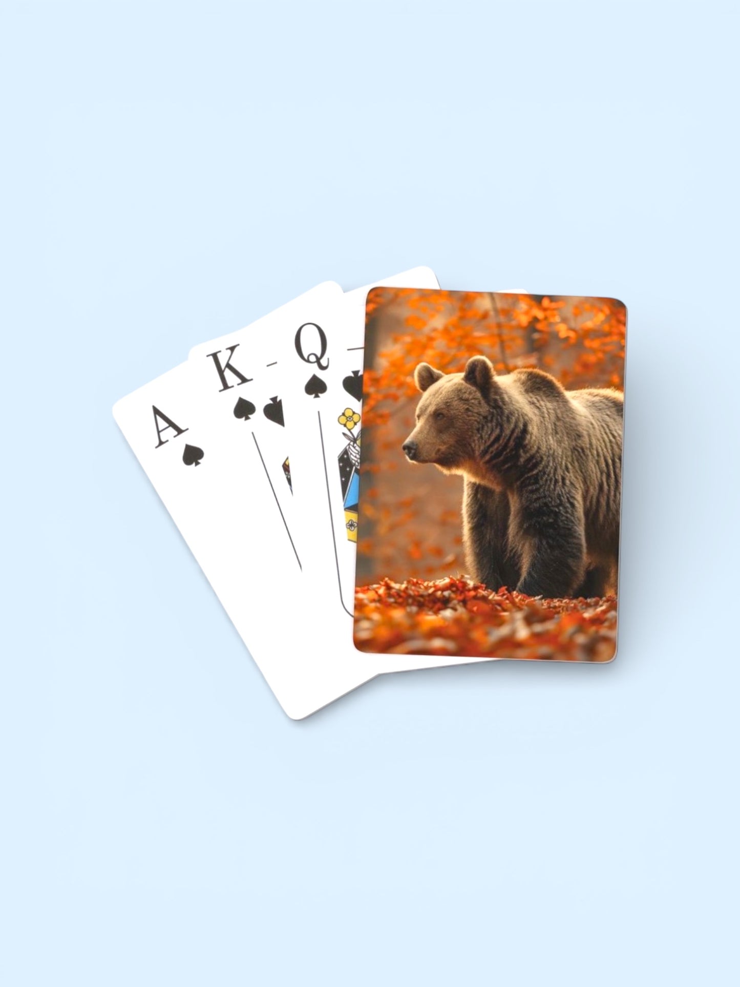 Animal Card Deck with Acrylic Case