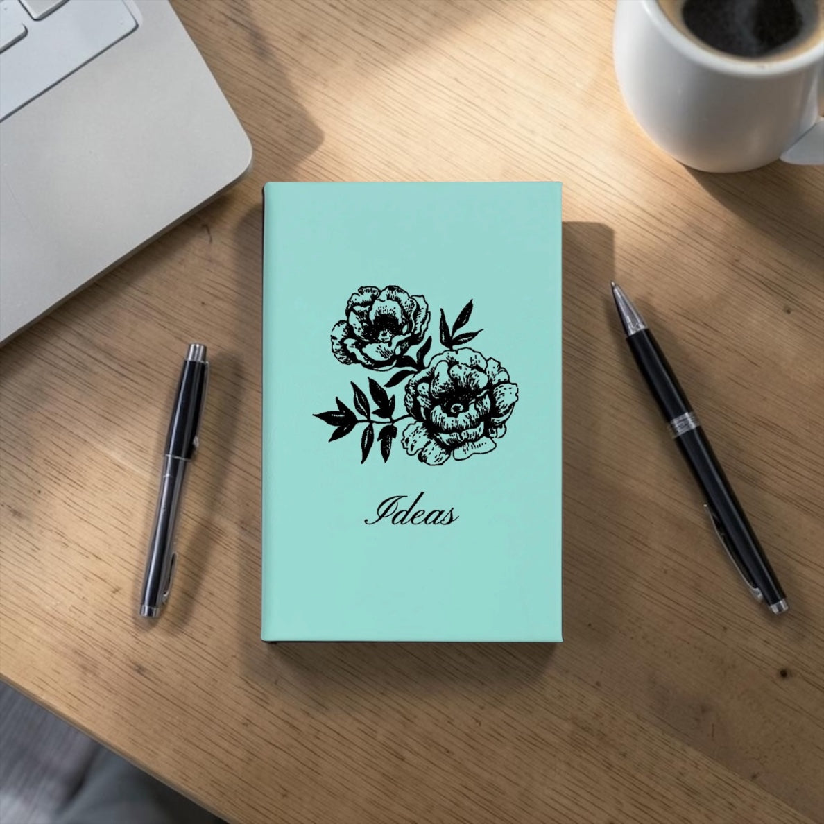 Faux Leather Lined Journal: Ideas