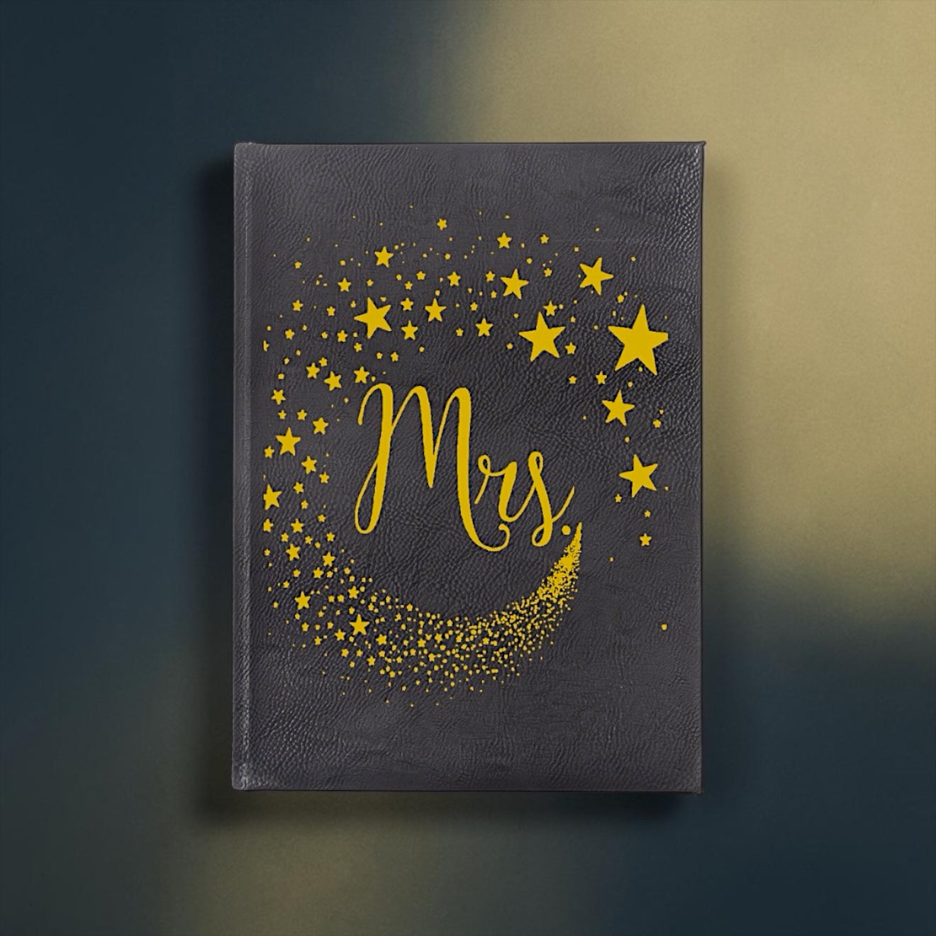 Faux Leather Lined Journal: Mr, Mrs Or Both