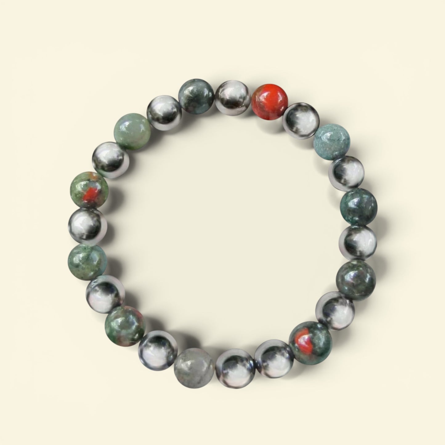Reiki Crystal Healing Beaded Bracelet - Pain Relief
