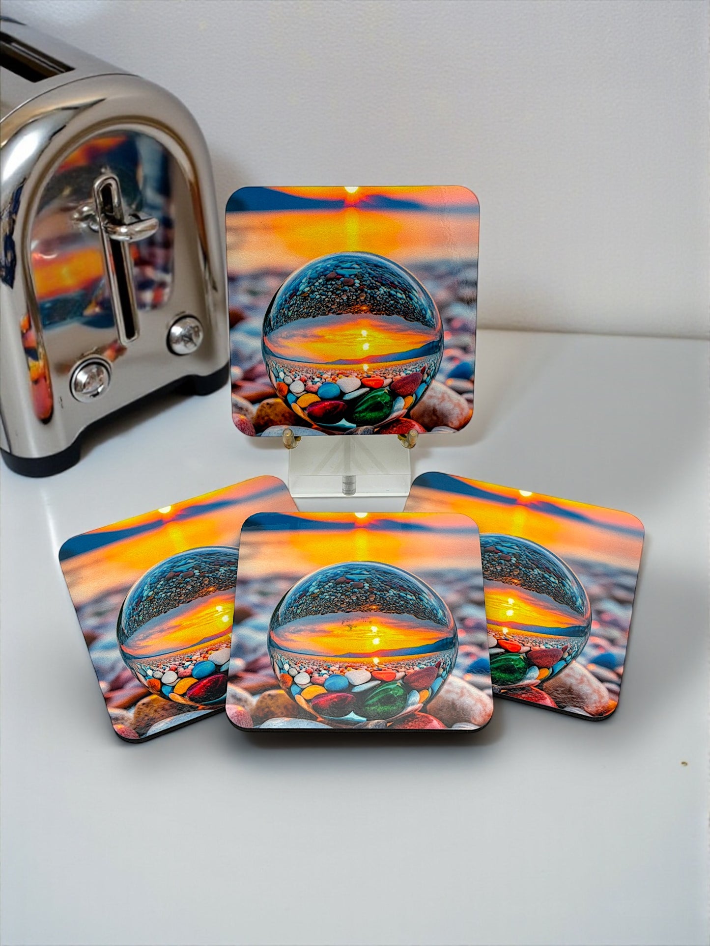 Sunset Glow Coaster Set