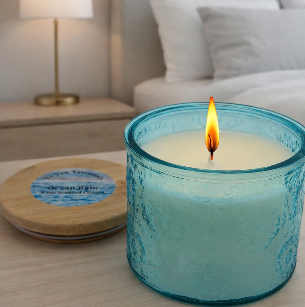 Ocean Rain Scented Candle