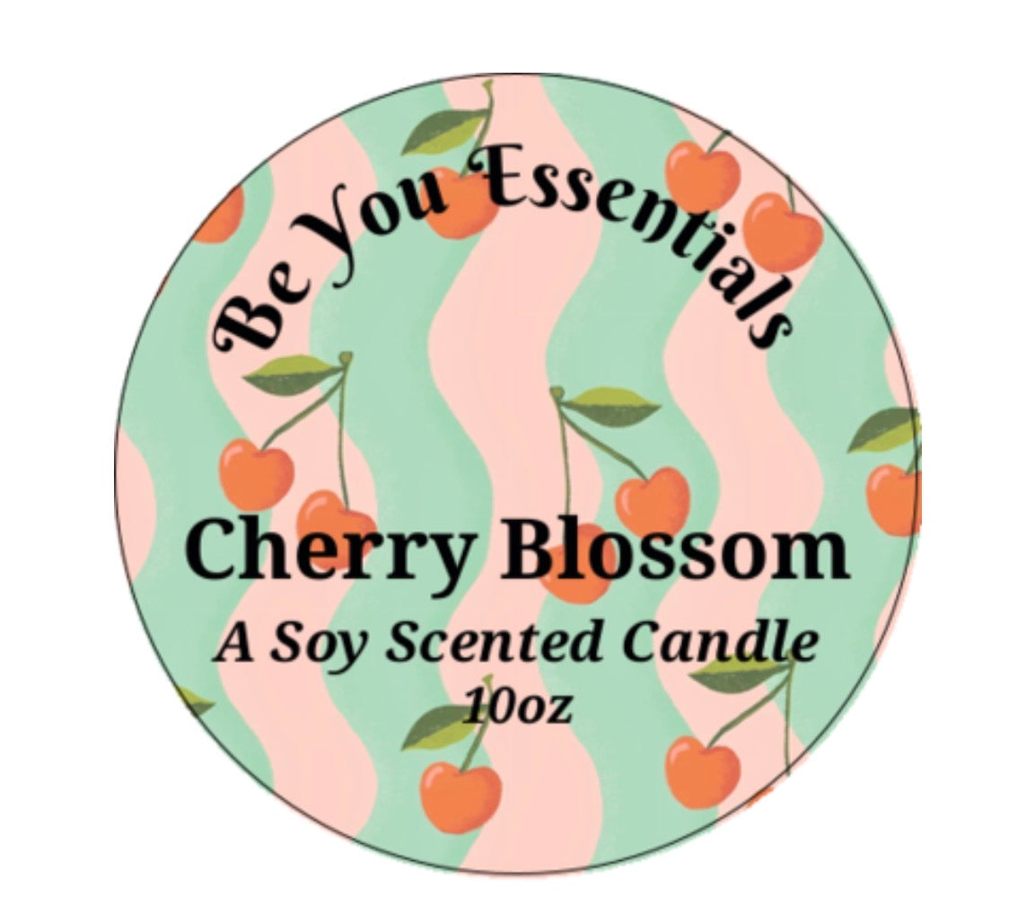 Cherry Blossom Scented Candle