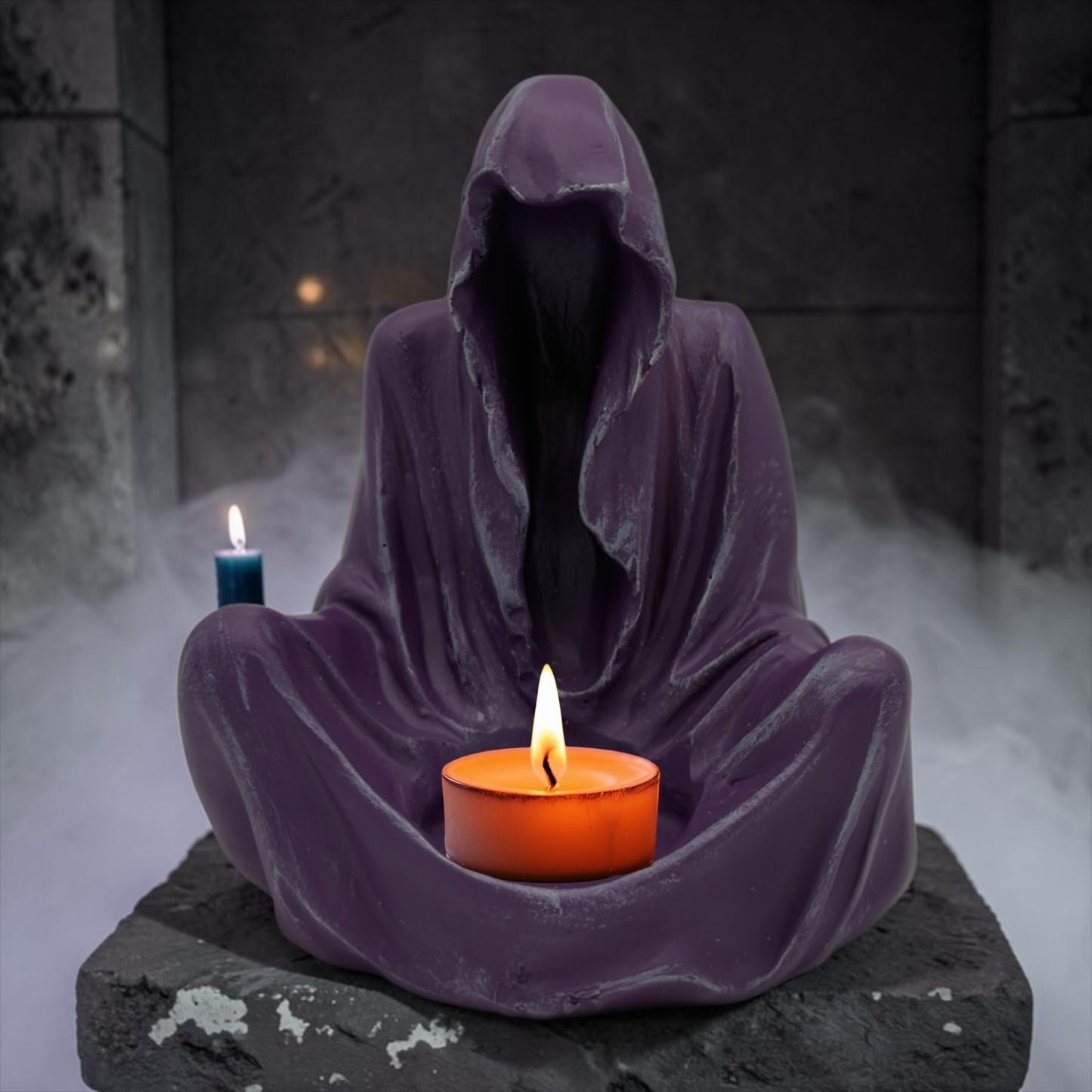 Grim Reaper Tealight Candle Holder