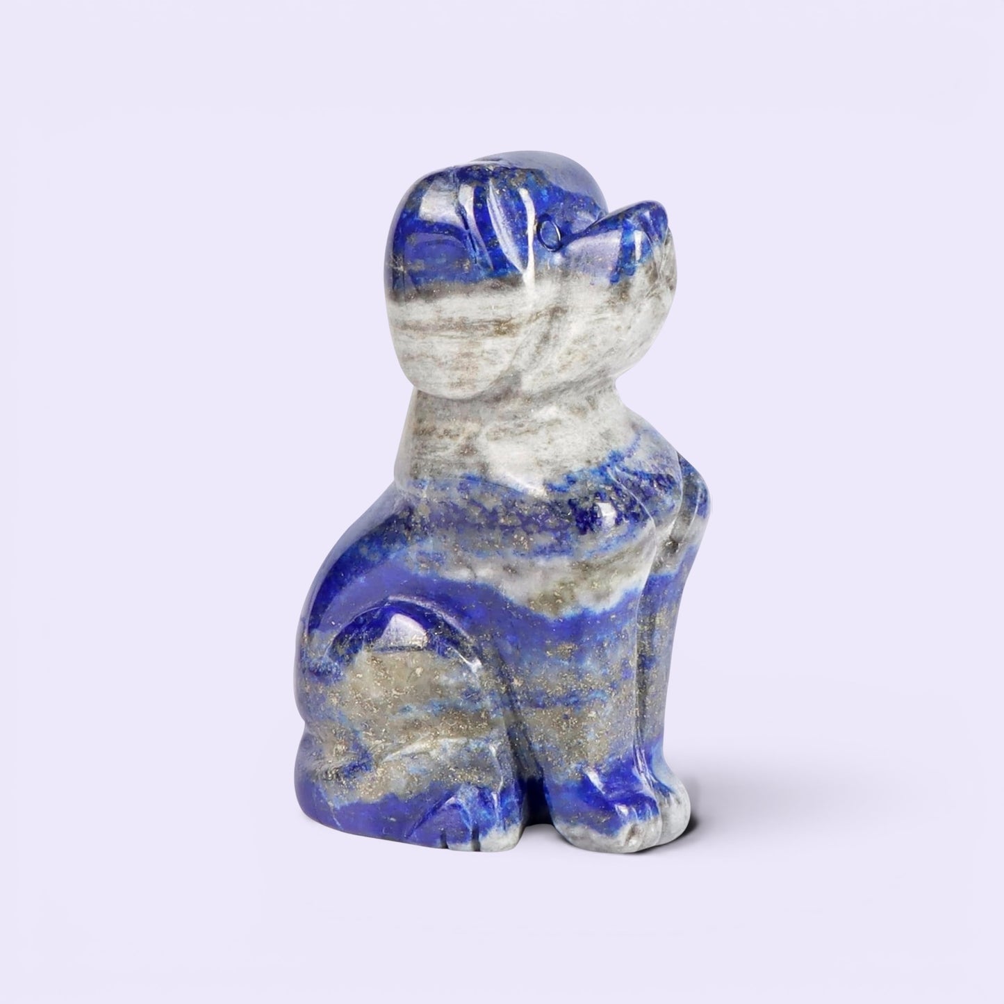 Crystal Dog Figurines