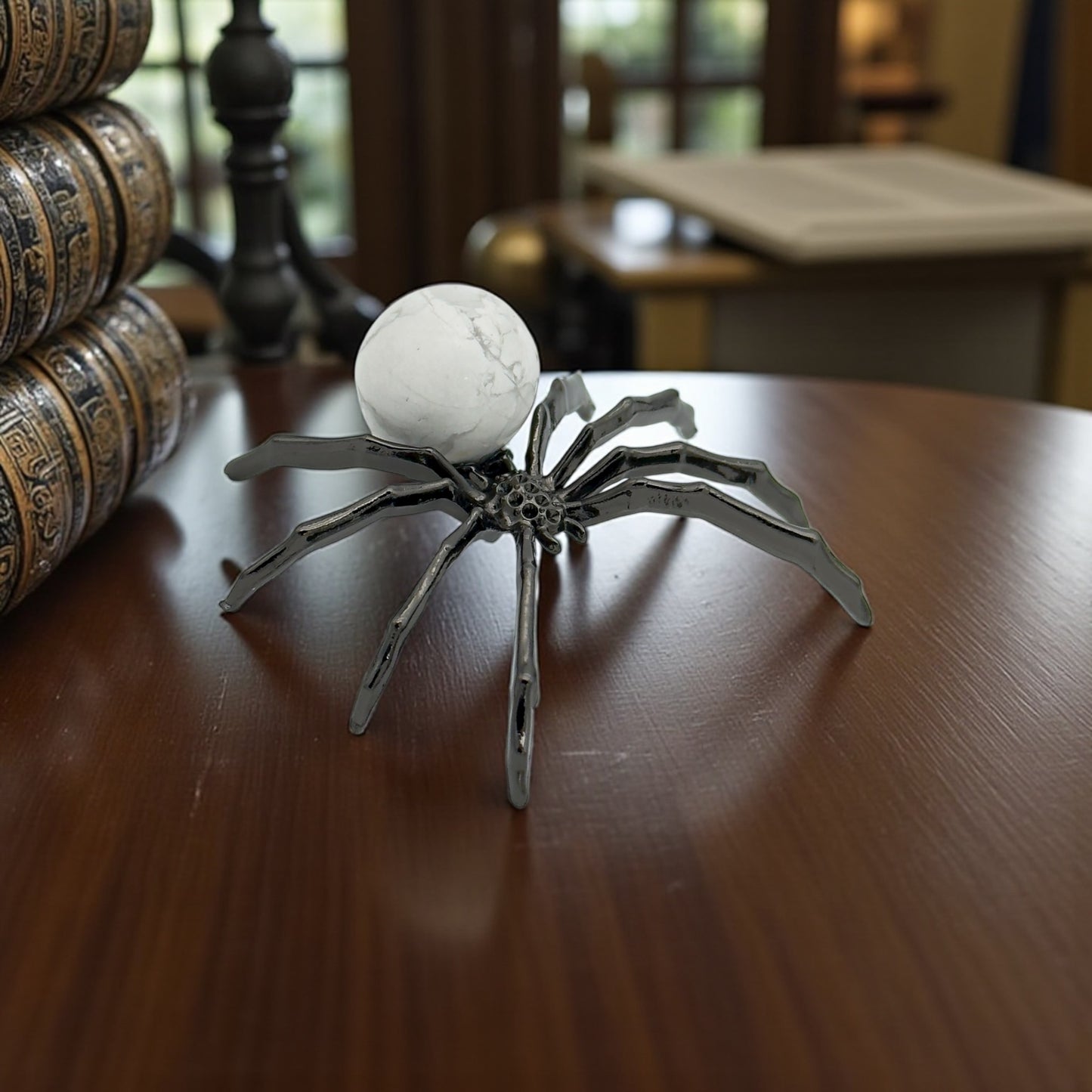 Spider Crystal Ball Figures
