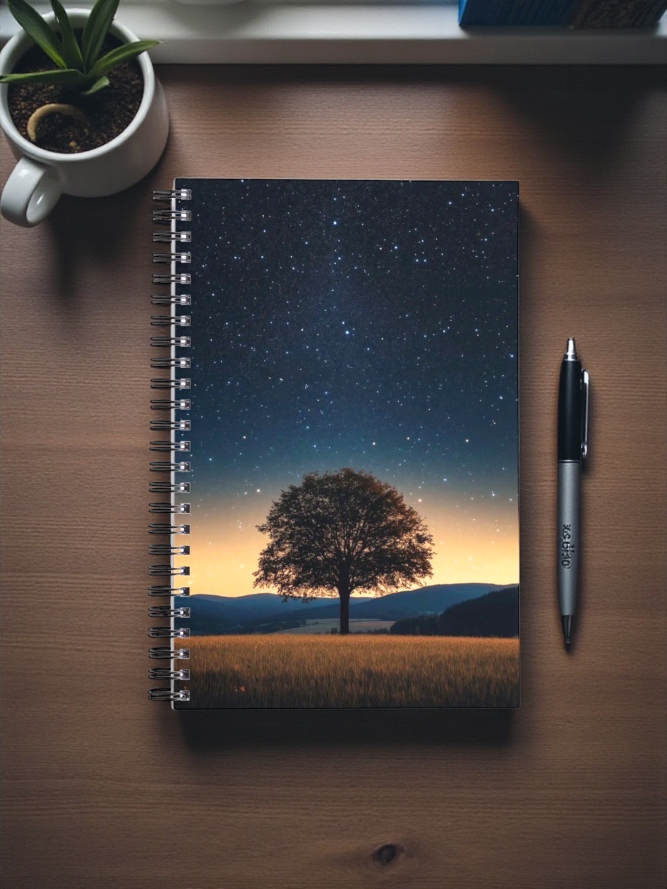 Ruled: Tree Of Life Stars Writing Journal
