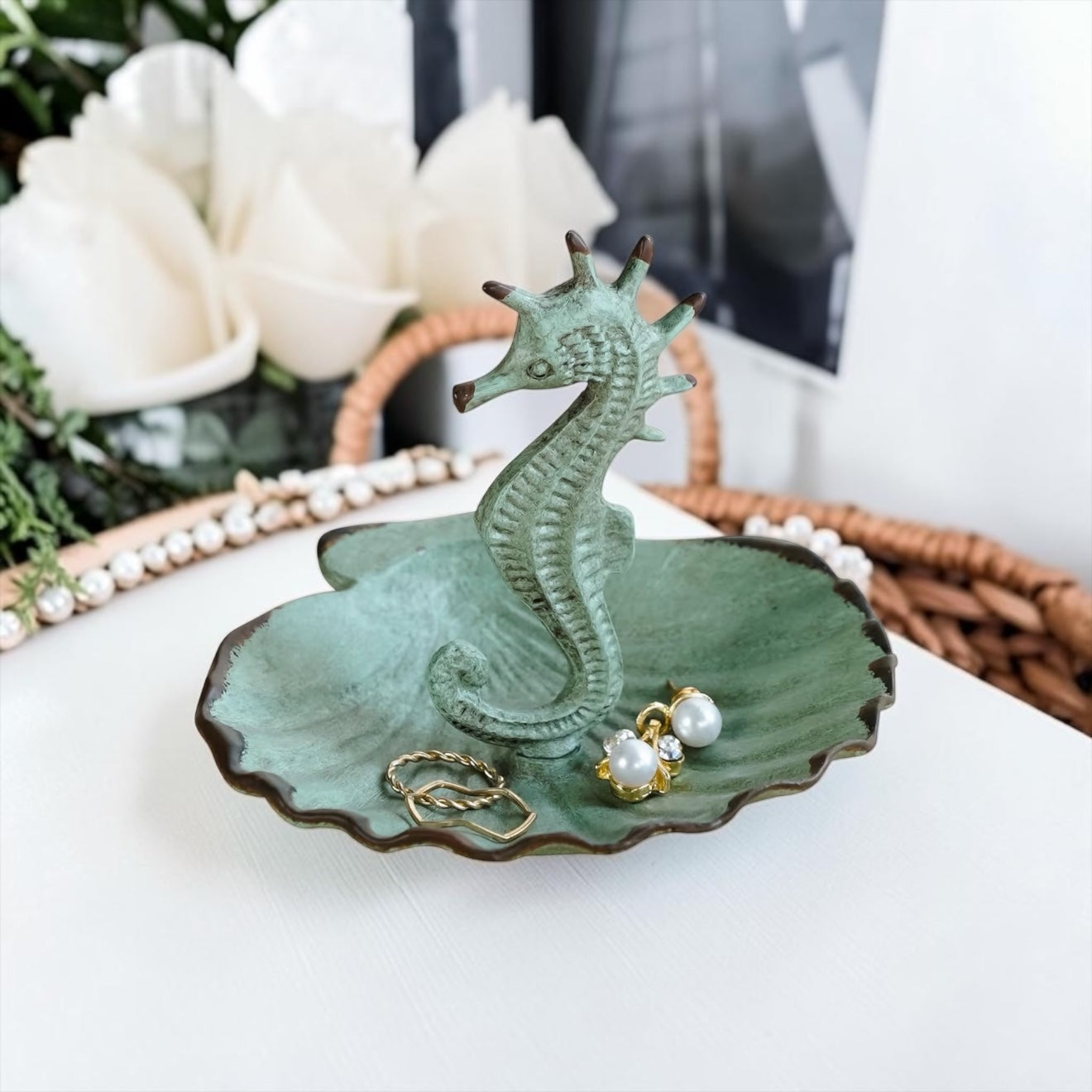 Seahorse Trinket Dish