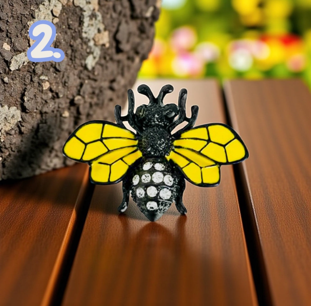 Insect Brooches: Bee Pins