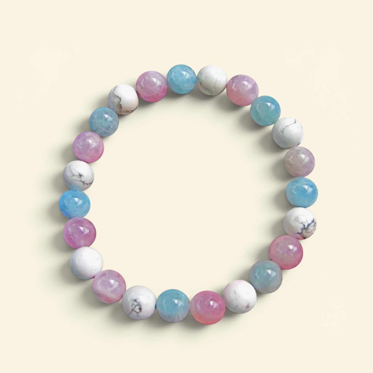 Reiki Crystal Healing Beaded Bracelet - Peace