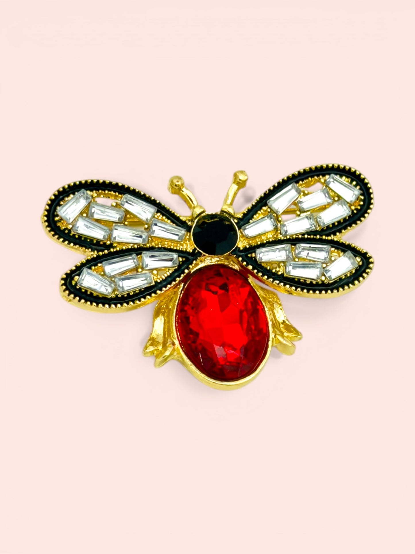 Honey Bee Brooches - Set Of 5