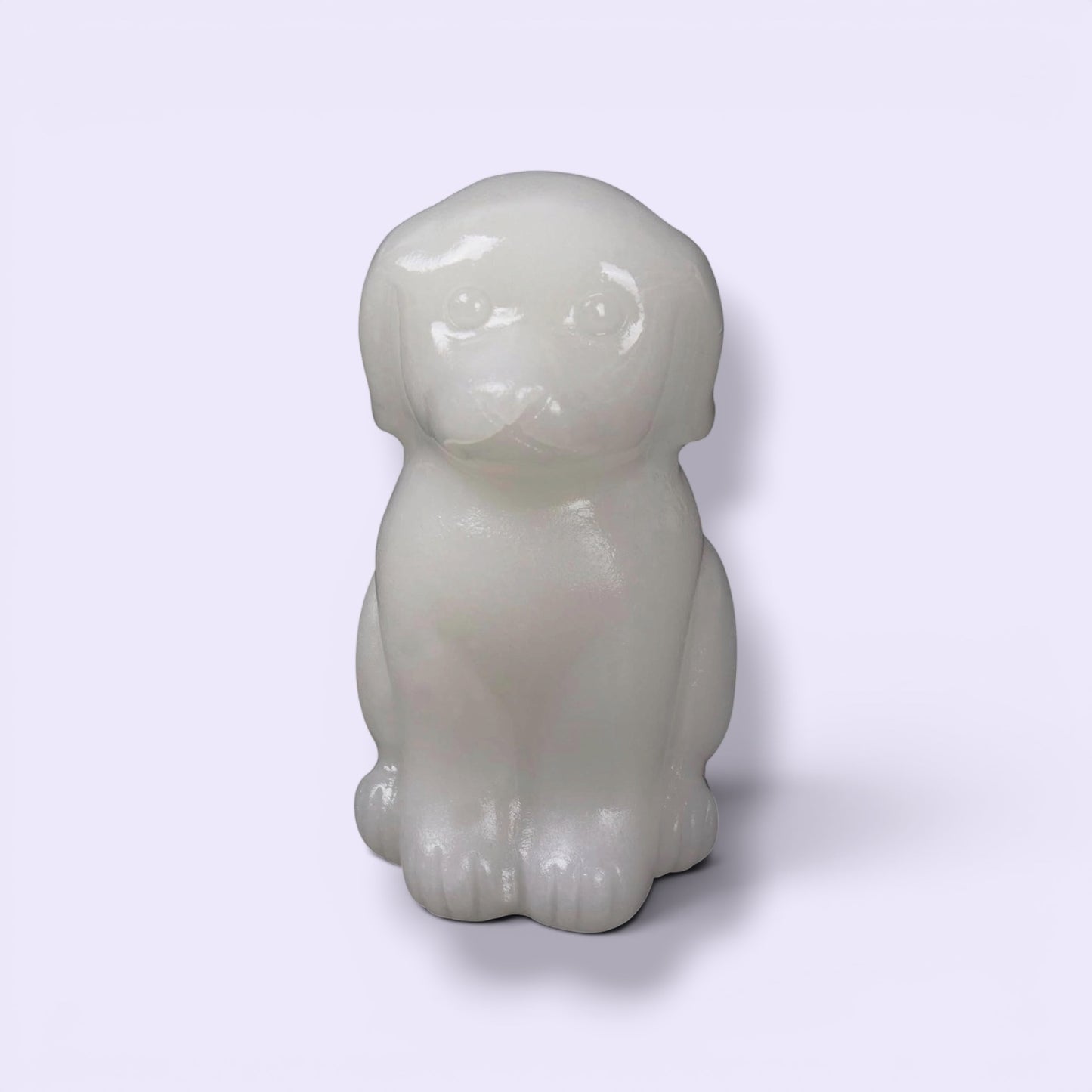 Crystal Dog Figurines
