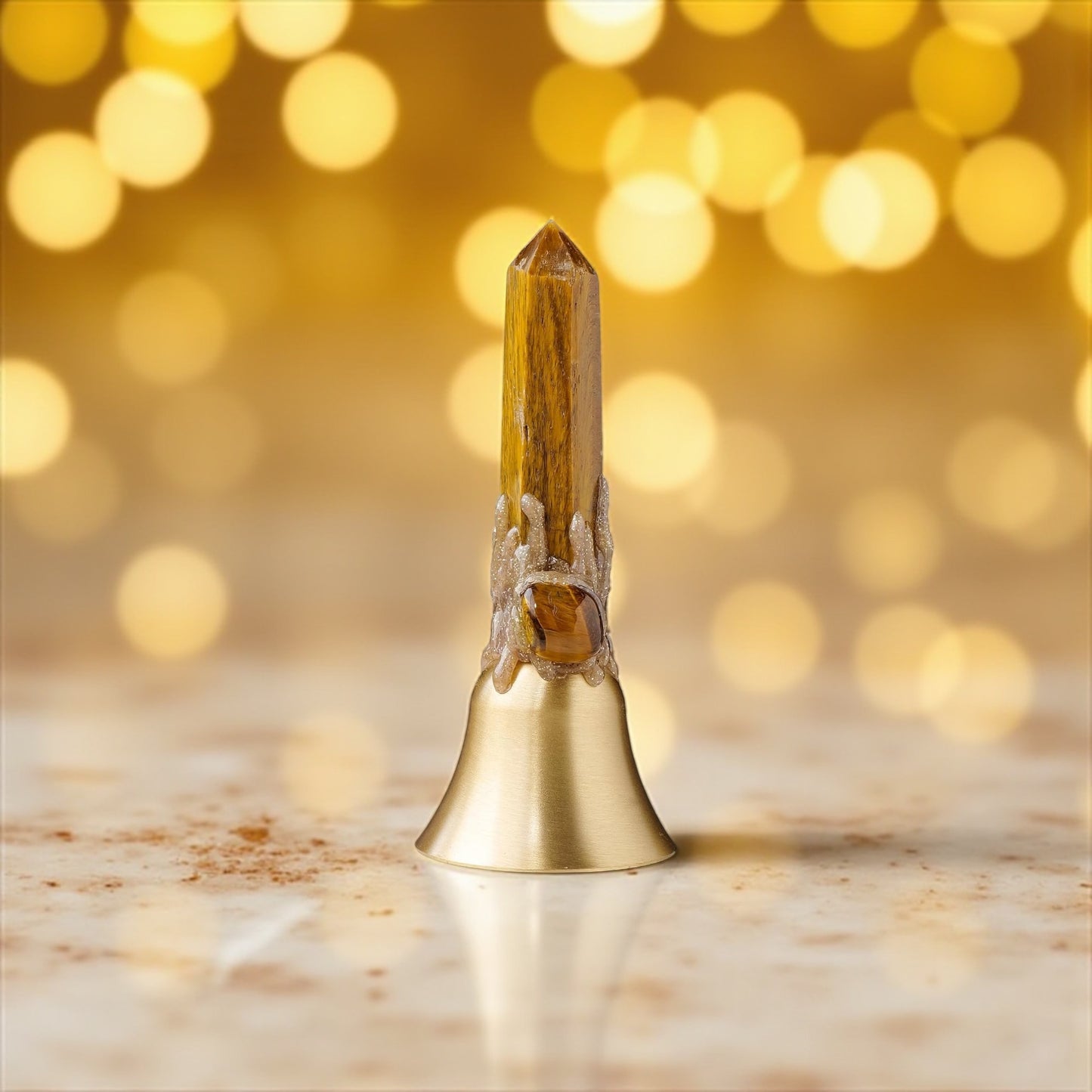 Crystal Altar Hand Tower Bell