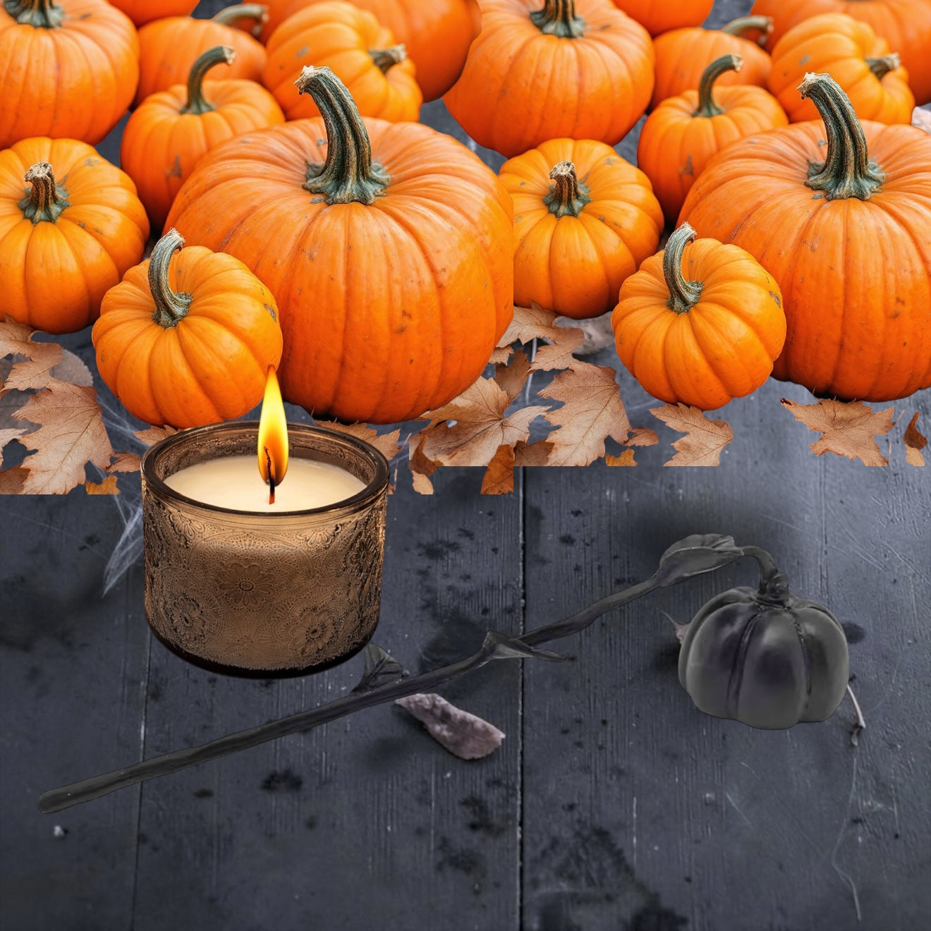 Holiday Style Candle Snuffer