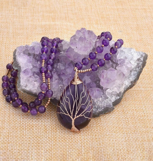 Teardrop Harmony Pendant Necklace