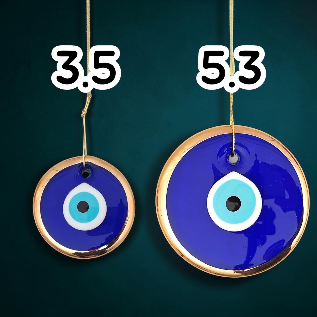 Evil Eye Wall Hanging Ornament 3.5/5.3