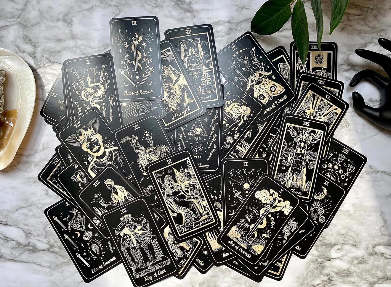 Shores Of The Moon Tarot Deck with Guildbook - Full 78 Tarot Deck