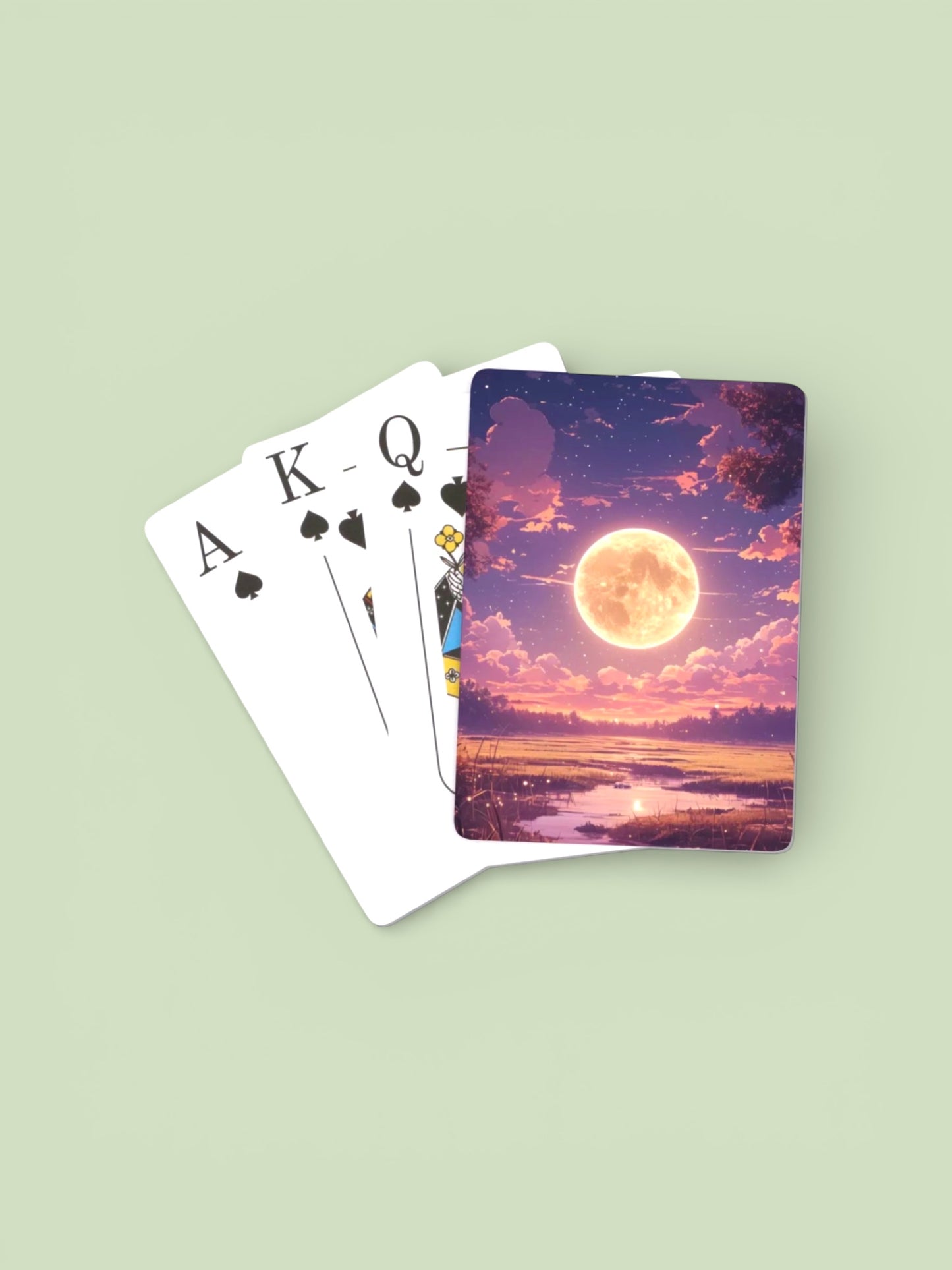 Magical Card Deck with Acrylic Case