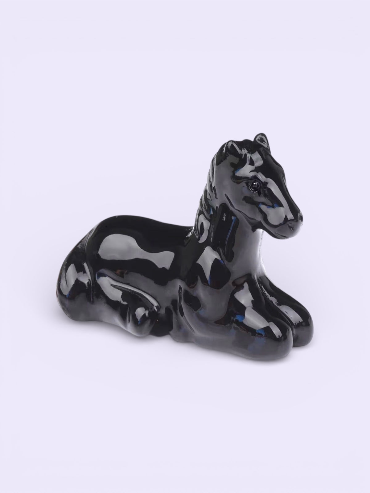 Crystal Horse Figurines
