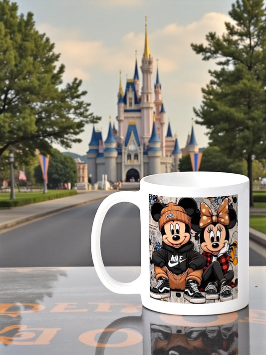 Mickey & Minnie 11oz Drinking Mug