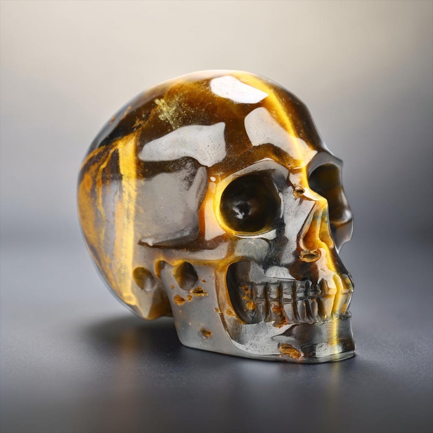 Crystal Skull Head Figurines