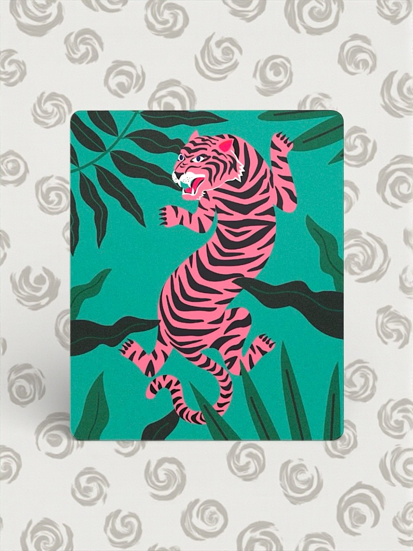 Pink Tiger Throw Bundle Set