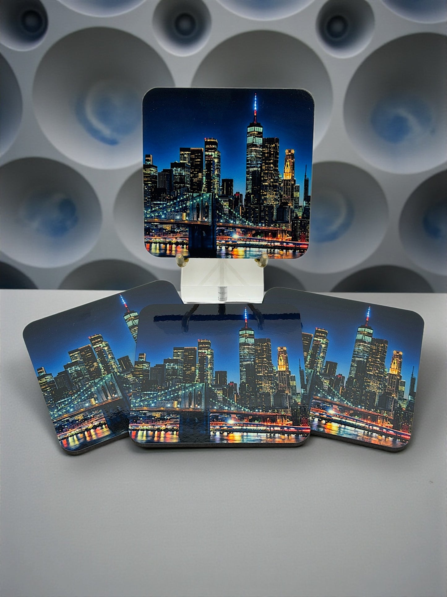 NYC Skyline Coaster Set
