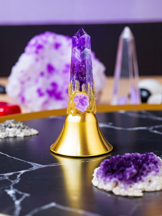 Crystal Altar Hand Tower Bell