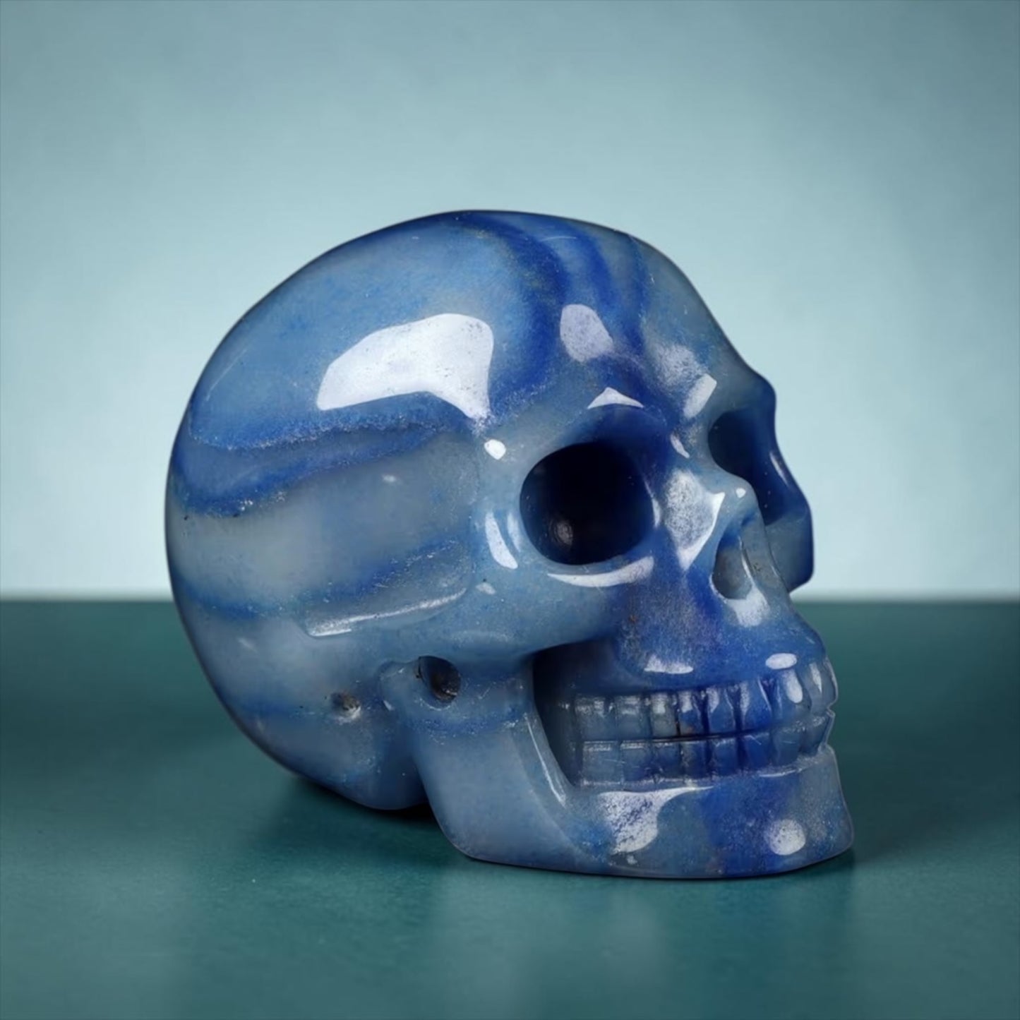 Crystal Skull Head Figurines