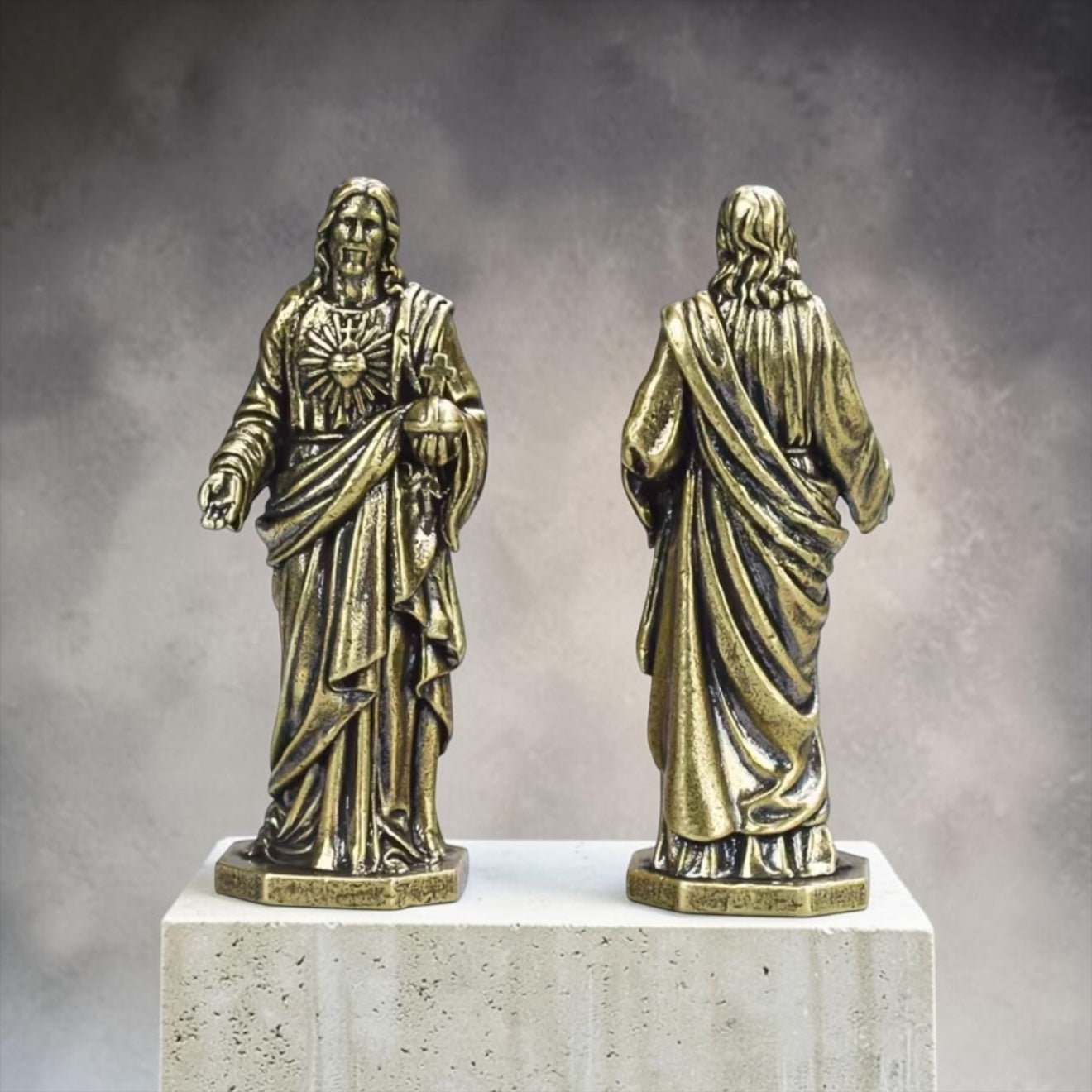 Brass Mini Jesus Collectible Figurine