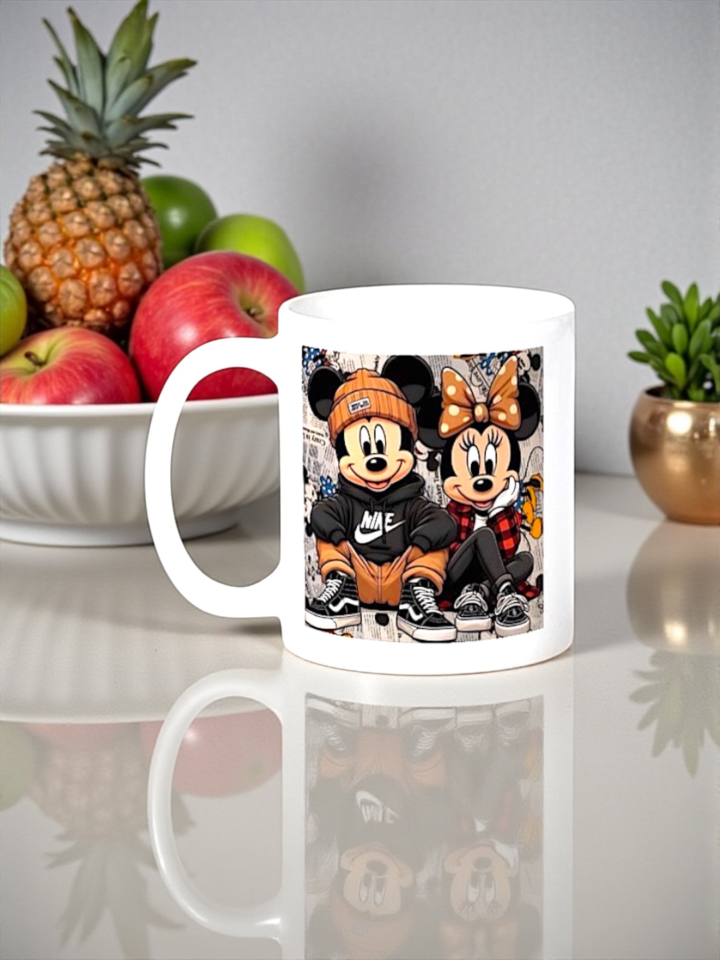Mickey & Minnie 11oz Drinking Mug