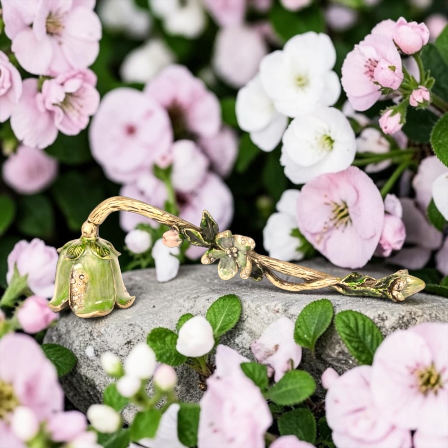 Vintage Flower Candle Snuffer
