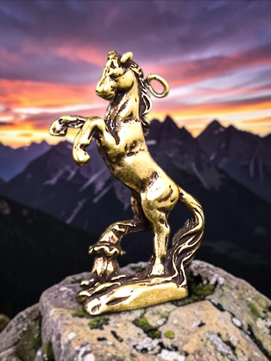 Brass Mini Horse Collectible Figurine
