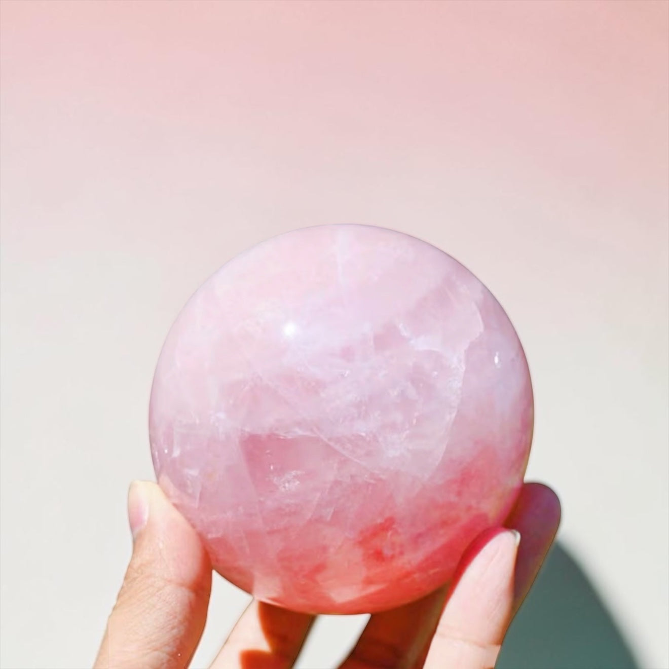Natural Crystal Ball Polished Sphere 2.3-Inches (50-60mm)