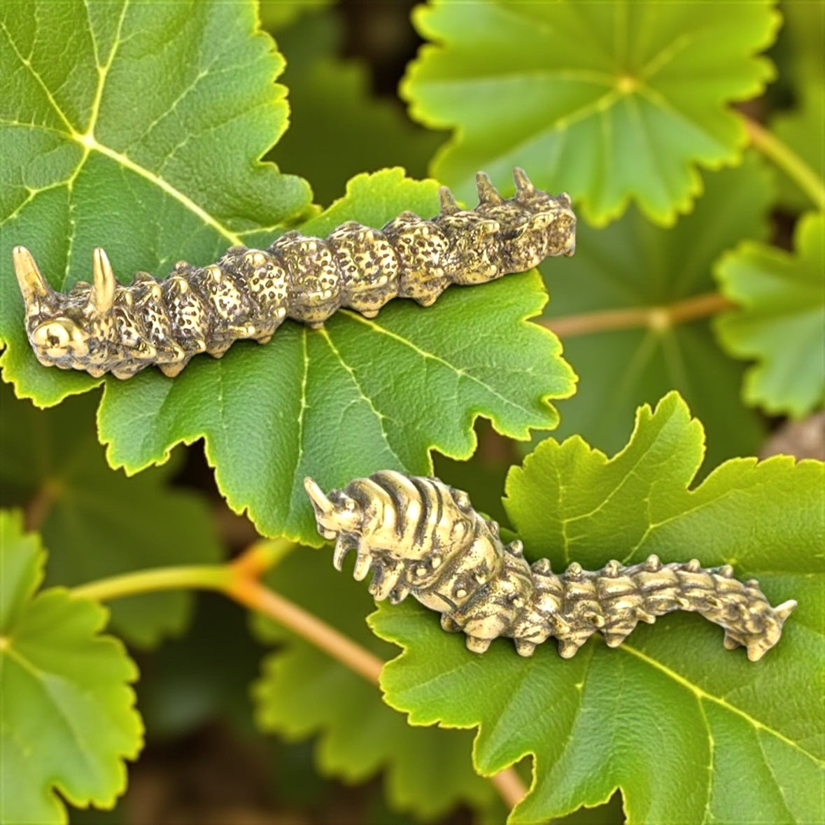 Vintage Brass Insect Figures