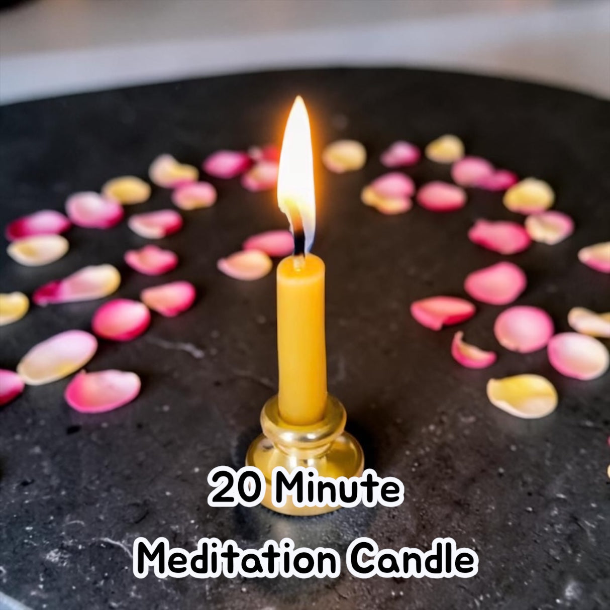 20 Minute Meditation Candle - 10 Pack