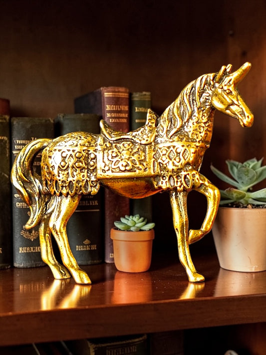 Brass Mini Unicorn Collectible Figurine