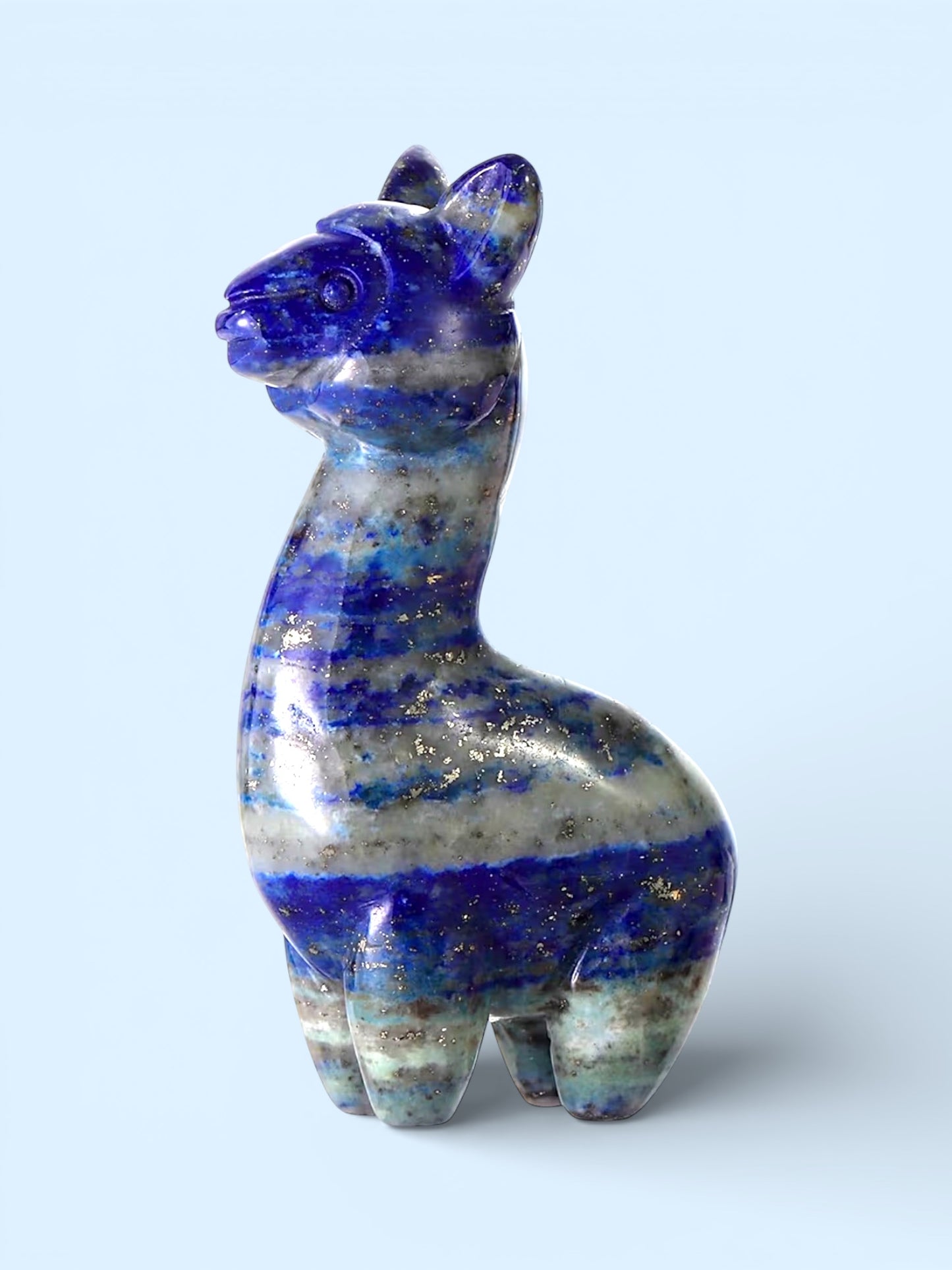 Crystal Llama Figurines