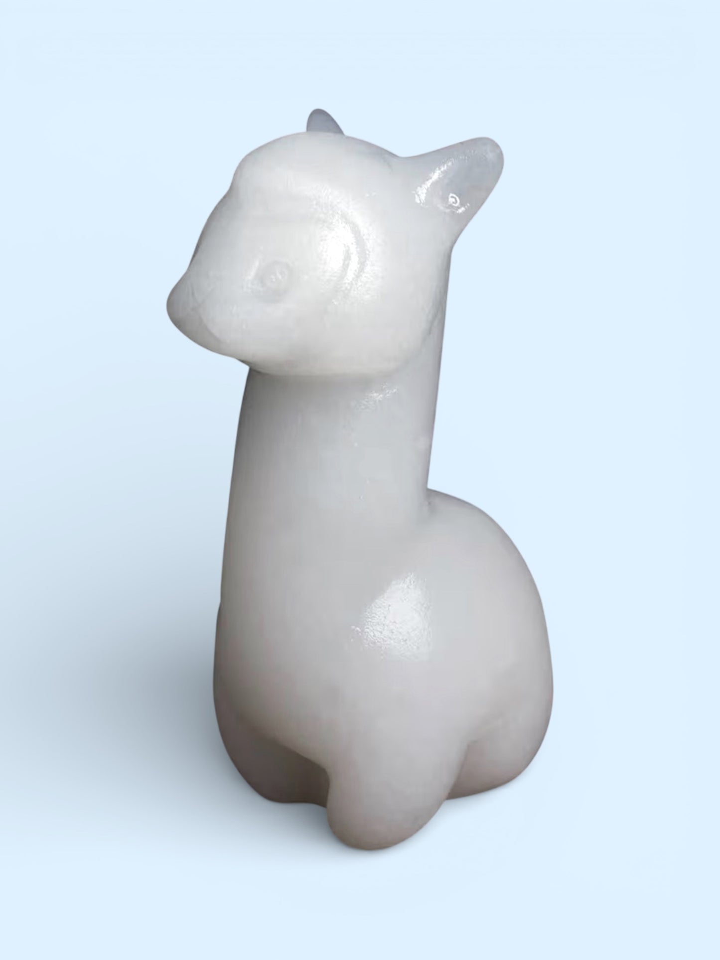 Crystal Llama Figurines
