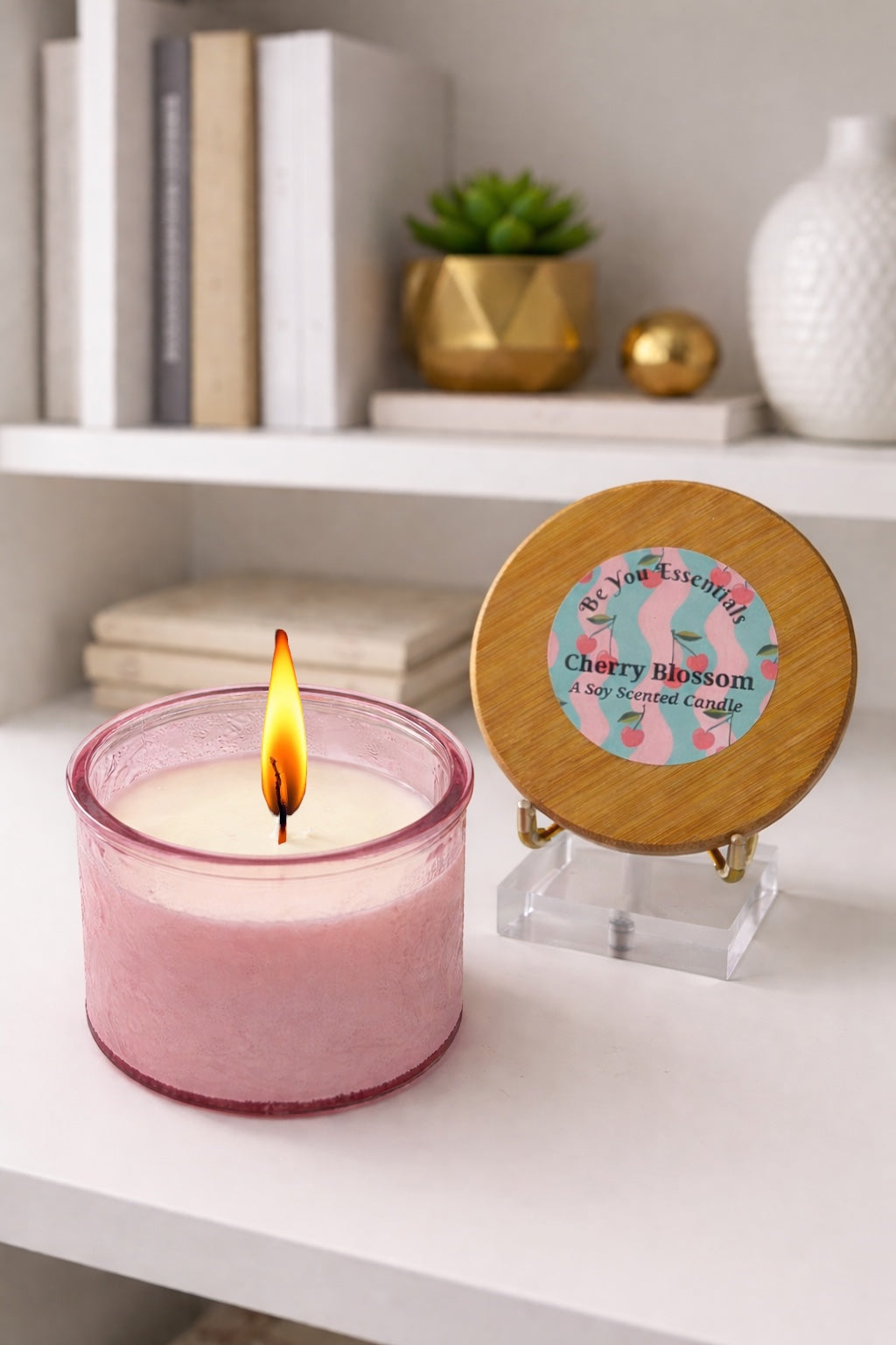 Cherry Blossom Scented Candle